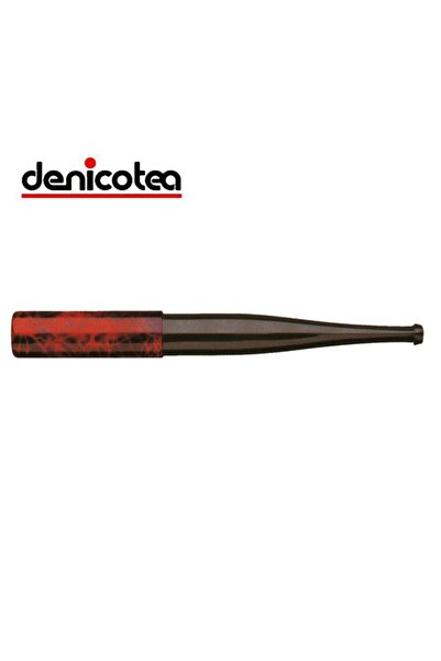 DENİCOTEA 20291 Karbon Filtreli Uzun Sigara Ağızlığı Ahşap Desen