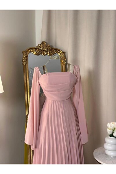 vanus fashion 6024 - Midi dress (2 colors)