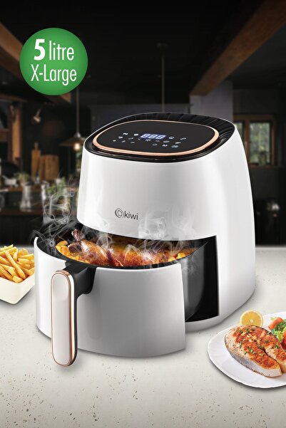 Kiwi KiwiDijital Yağsız Fritöz Air Fryer 5 Lt