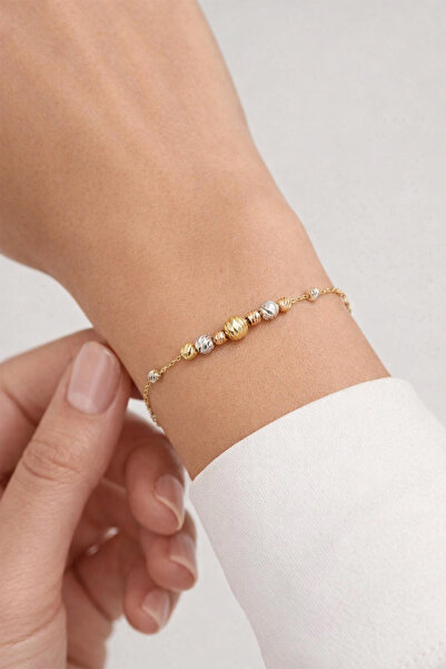 Bilezikci 14 Ayar Altın Dorika Toplu Bileklik