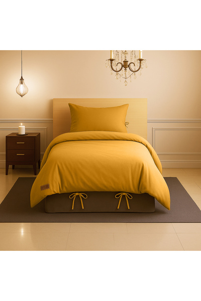 Sabia bumbac 100% Set de lenjerie de pat pentru o persoană 62 fire (155 TC)