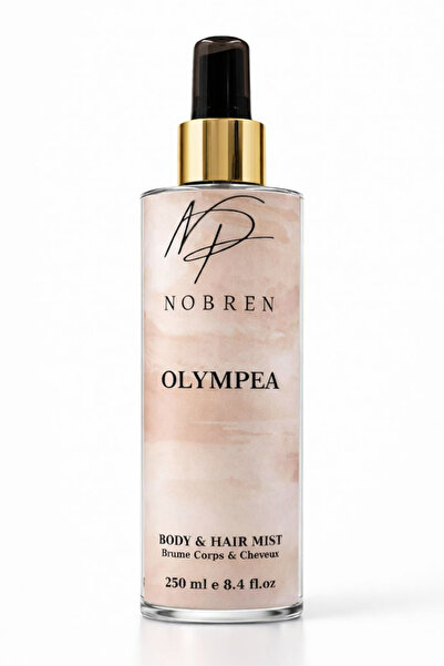 NOBREN Olympea 250 ml Kadın Body Mist – Vücut & Saç Parfümü, Kalıcı ve Çekici...