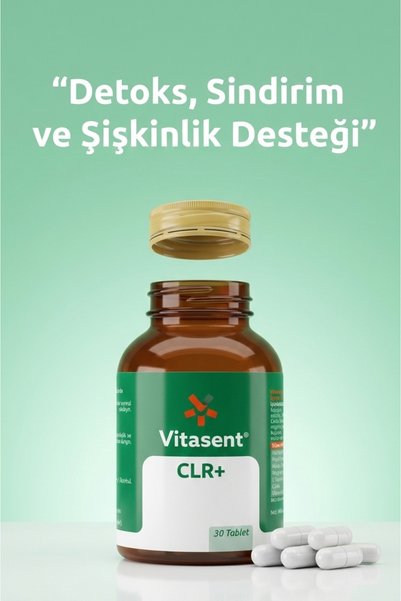 VİTASENT 2-Pack Detox & Edema Control Package – Clr+ Hyaluronic Acid + Pro Slim