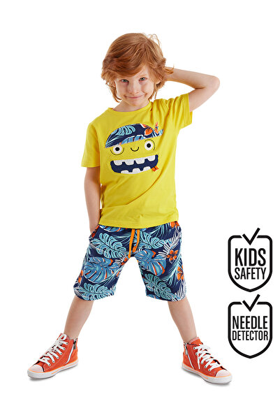 Denokids Hawaiianisches Piraten-Sommer-Set aus T-Shirt und Shorts für Jungen