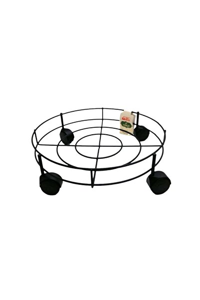 Go İthalat METAL - SİYAH TÜP ÇEK DAMACANA ALTLIK