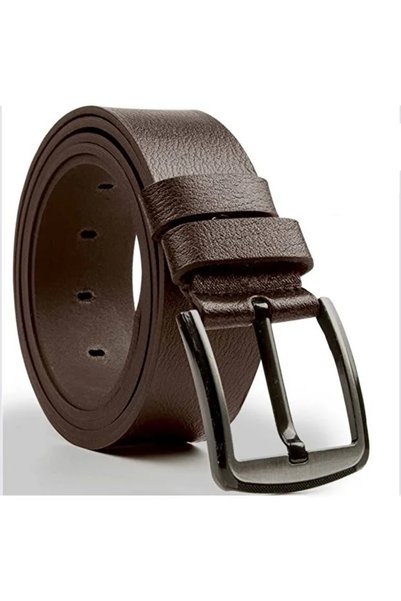 Markahit Curea pentru pantaloni din piele pentru bărbați, grosime de 3,5 cm, piele naturală Simder