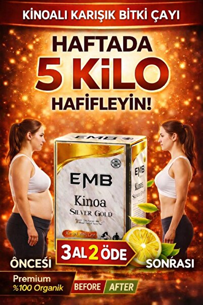 emb Zayıflamak kilo vermeye yardımcı Özel Kinoa Karisimli Bitkisel Form Çayı ...