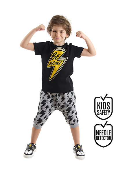 MSHB&G Be Brave Boy's T-shirt Capri Shorts Set