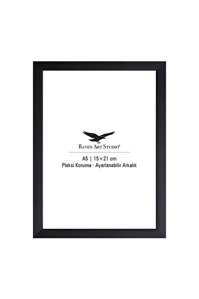 Raven Art Studio Ermitaj A5-15cm x 21cm Siyah Resim Fotoğraf Belge Poster Evr...