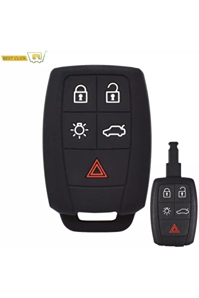 emii auto spare parts فولفو S40 S60 C30 C70 V50 Xc90 - حافظة مفاتيح سيليكون ف...