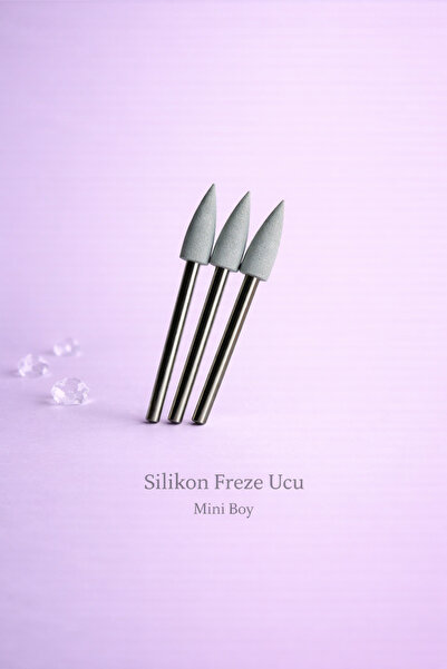 VIOLA BEAUTY Tırnak Parlatma Freze Mini Boy / Silikon Tırnak Eti Manikür Pedi...