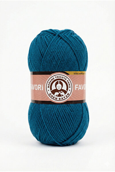 Ören Bayan Favori El Örgü İpi 100gr - [101] - Tüylenmeyen Klasik Akrilik İp