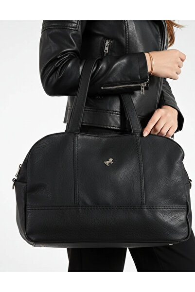 Miami Polo Yumuşak Suni Deri Salaş Kadın El Omuz Çantası