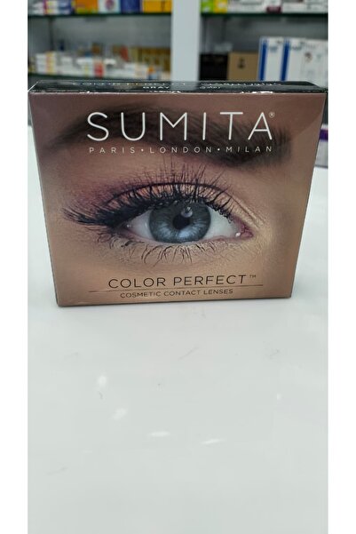 SUMITA عدسات لاصقة رمادية