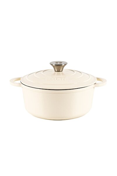 Lätt Home Enameled cast iron pot 2.8L, Lätt Home, Dutch oven type, with lid 2...