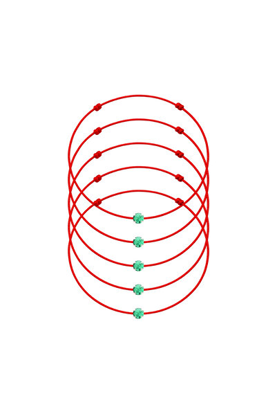 MANAVA 5 Preciosa Crystal Martisoras Mint Green