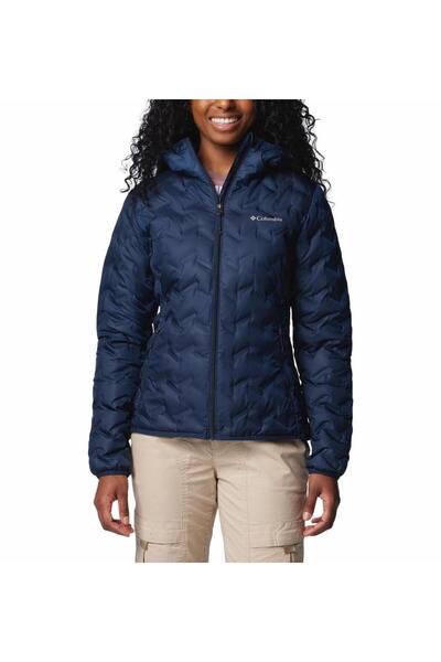Columbia Delta Ridge II Down Kapüşonlu Kadın Kaz Tüyü Mont