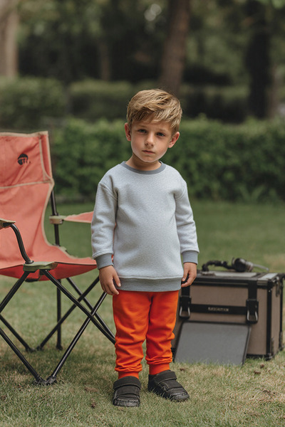 Mavipink Дитячий бавовняний спортивний комплект (верх і низ)