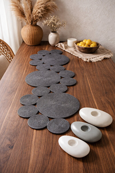 Naspar Călător afumat / Masă / Husă pentru masă de cafea pentru sufragerie (1...