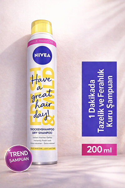 NIVEA Açık Saç Tonları Için Kuru Şampuan 200 ml