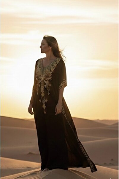 MarkAndMark Kadın Nakışlı abaya