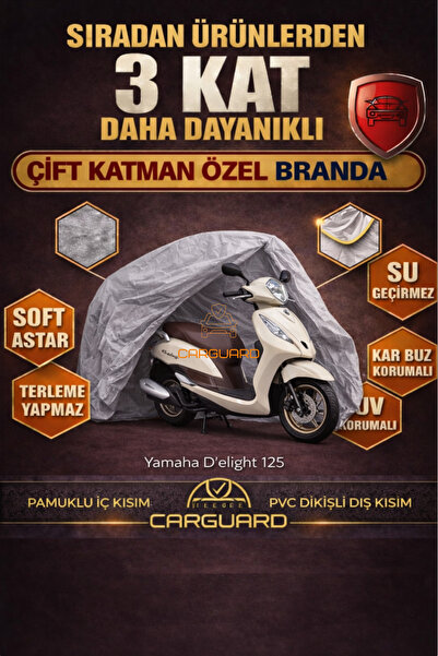CarGuard غطاء خيمة دراجة نارية ياماها ديلايت 125 سي سي - مصنوع من الميفلون