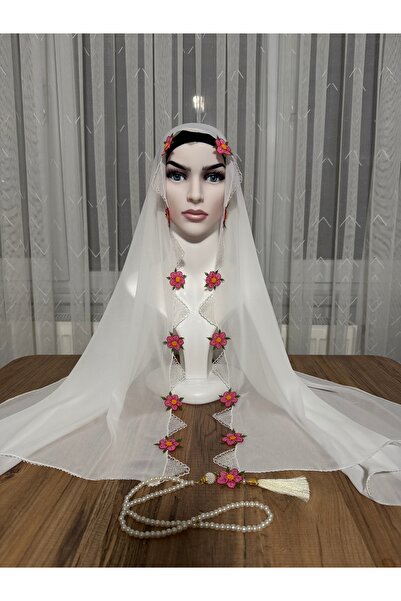 DEVSER Needlepoint Prayer Head Scarf