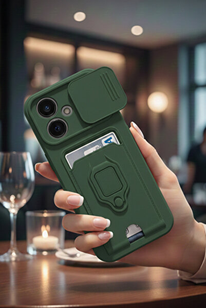 Hatreds Xiaomi Redmi Note 13 Pro Plus Uyumlu Kılıf Lüx Tasarım Yüzüklü +İpli ...