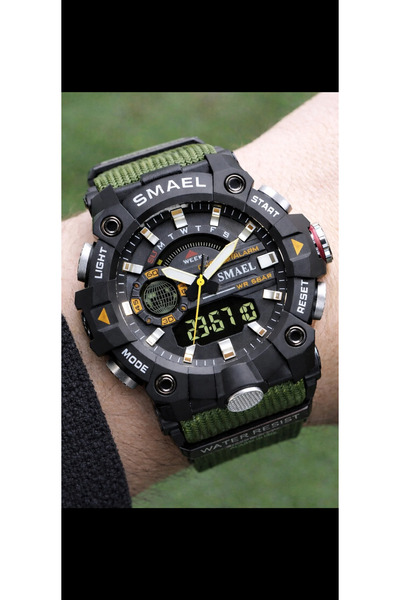 SMAEL 8040i Dijital Ve Analog Erkek Kol Saati