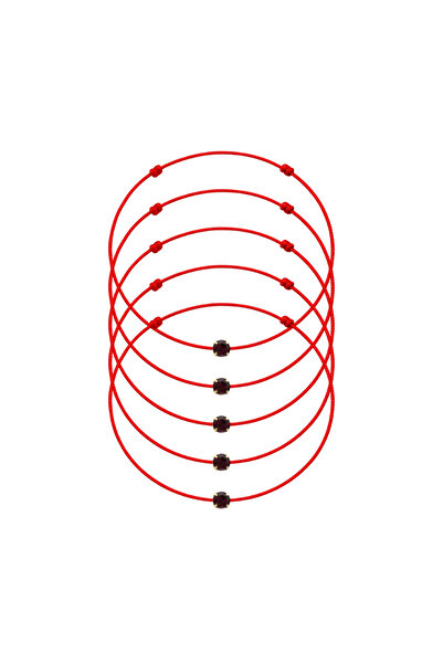 MANAVA 5 x Preciosa Crystal Amethyst Gold Martisor