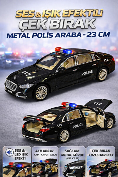 YILDIRIM OYUNCAK Sesli Işıklı Çek Bırak 23 cm Metal Kasa Açılabilir Kapılar M...