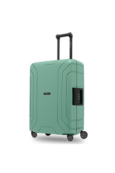REDOLZ Essentials 15 4-Rollen Trolley 65 cm mit Dreipunkt-Verschluss