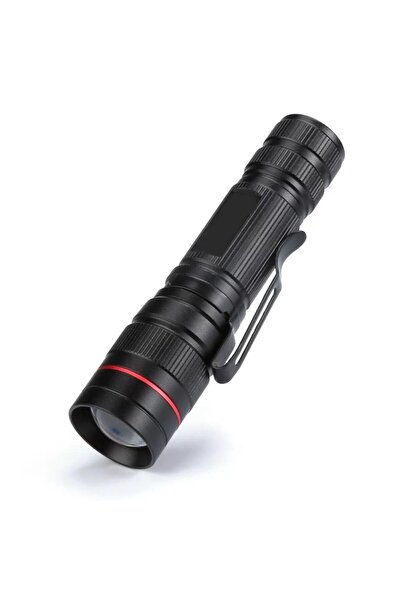 Skygo Profesyonel Zoomlu Küçük Pilli El Feneri