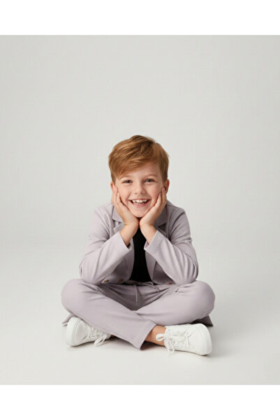 VOY KİDS ERKEK ÇOCUK KETEN CEKETLİ YAZLIK İNCE 3 PARÇA ŞIK 2-3-4-5-6-7-8-9-10...