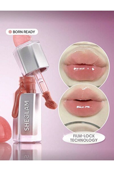 SHEGLAM Glass Lock Air Gloss - Kristal Parlaklığında Nemlendirici Dudak Parla...