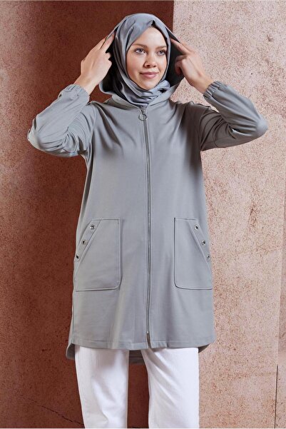 Alvina Tunica de trening - Detaliu cu ochiuri si fermoar 42849