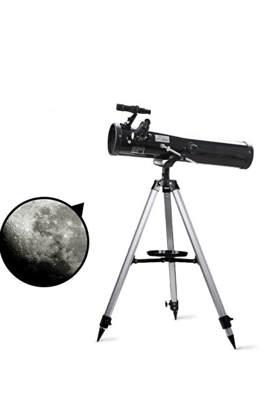 Skygo 76 x 700 Profesyonel Aynalı Uzay Teleskopu Siyah