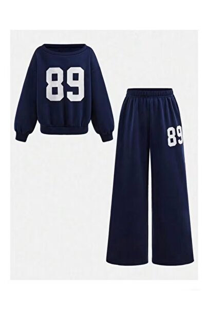 AMENA JELEWRY Girl's Tracksuit Set