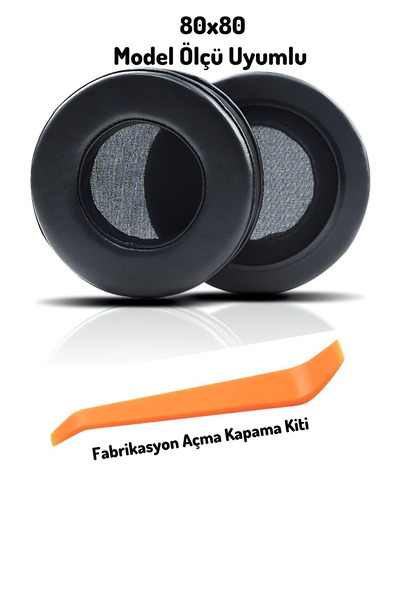 ucuzmi وسادة سماعات الأذن الإسفنجية 80×80، وسادة سماعات الرأس 100 مم، إسفنجة ...