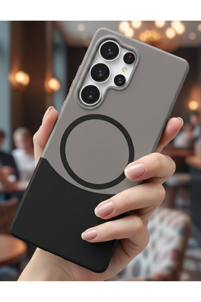 halkhouse Samsung Galaxy S25 Ultra Kılıf Magsafe Özellikli Slim Fit İnce Yapı...