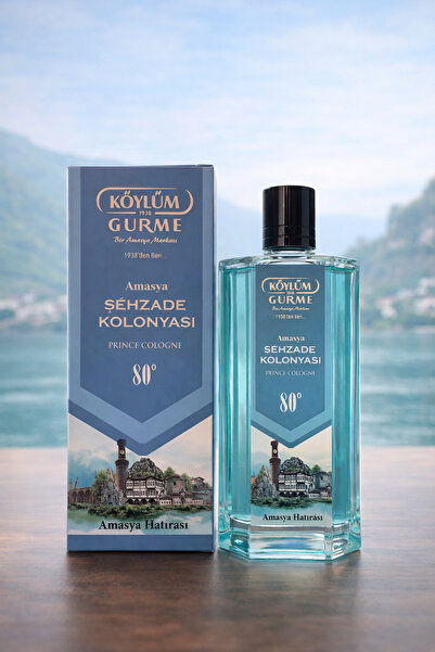 Köylüm Gurme Amasya Şehzade Kolonyası 80 derece 200 ml