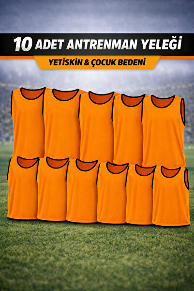 GAZELMANYA 10 Adet Antrenman Yeleği Halı Saha Yeleği Idman Yeleği Halısaha Ye...