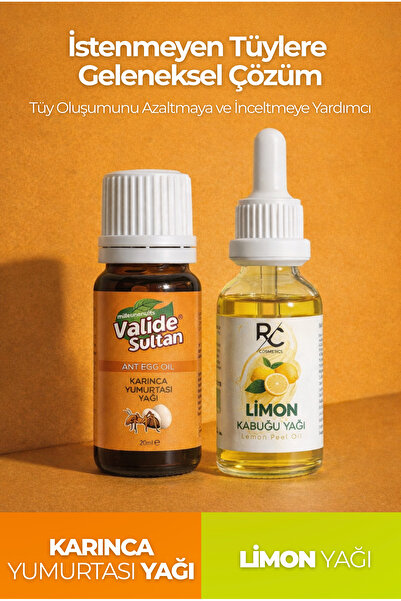 Milleunenuits Valide Sultan Depilatory Hair Reducer Ant Egg Oil 100% Pure Lem...