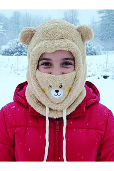 Marka store online Yumuşak Peluş Ayıcık Figürlü Çocuk Şapkası – Bere, Atkı ve...