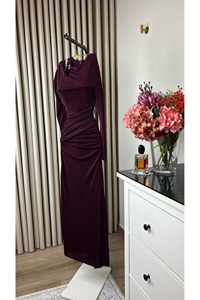 MYGROUP فستان ناعم طويل