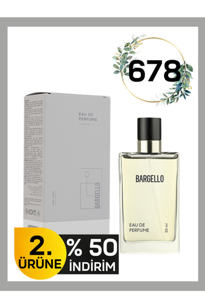 Bargello ERKEK PARFÜM 678 WOODY 50 ML EDP 8691841304576