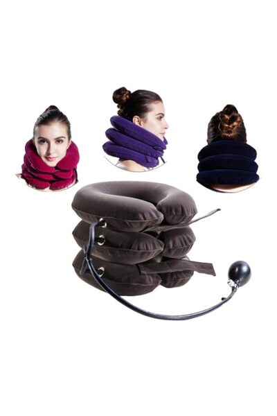 OEM Guler cervical gonflabil, dispozitiv pentru tratamentul durerii cervicale...