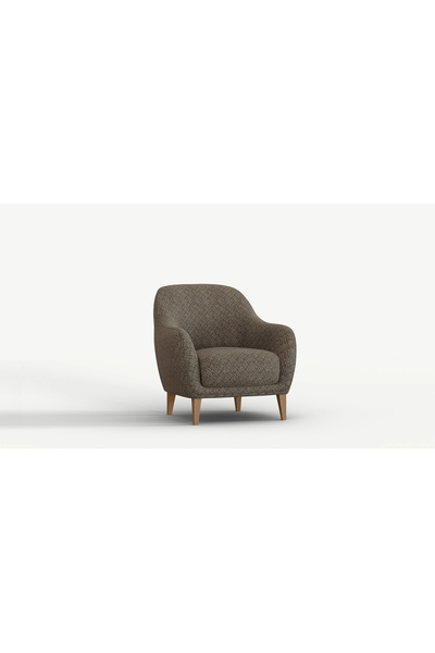 Doğtaş Toscana Berjer Şönil Sarı- Düz Meşe Ayak