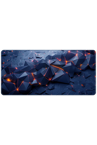 OEM Professional 3D mousepad, textile surface, rubberized base, 800x300x2mm