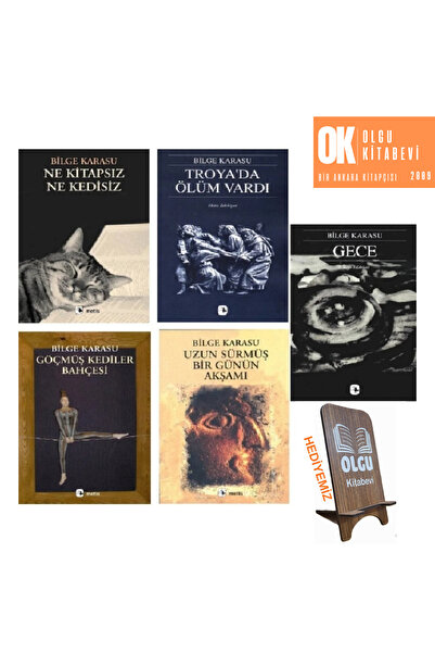 Genel Markalar Gece - Ne Kitapsız Ne Kedisiz - Göçmüş Kediler Bahçesi - Troya...